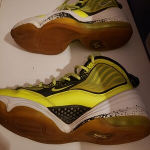 Nike Neon Yellow and Black Athletic Shoes
